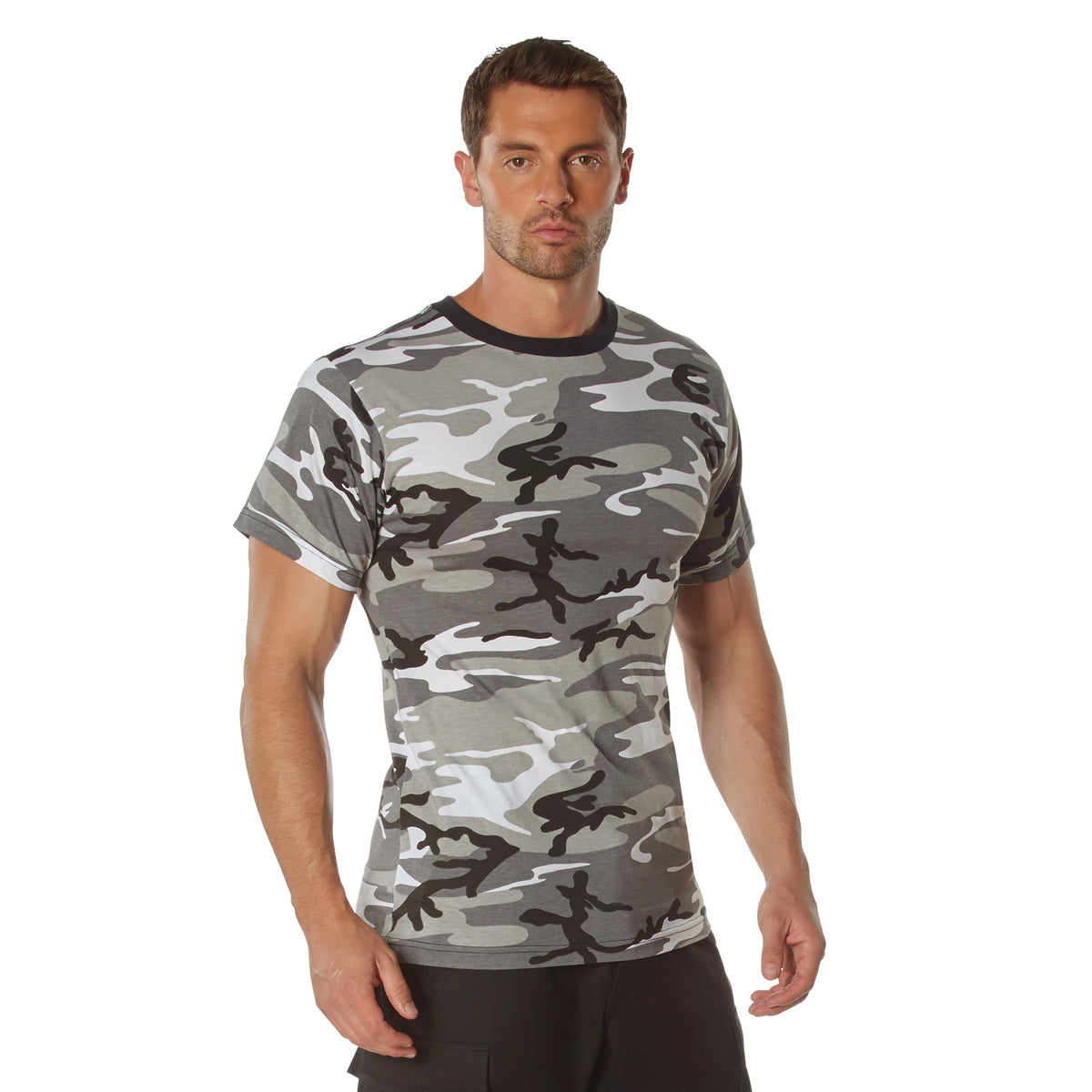 Rothco Camo 100% Cotton T-Shirt - Rothco 60580-LRG