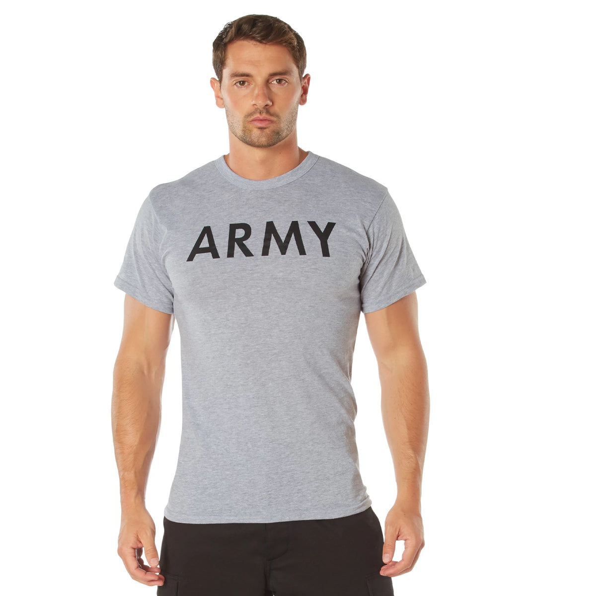 Rothco Grey Army Physical Training T-Shirt - Rothco 6109