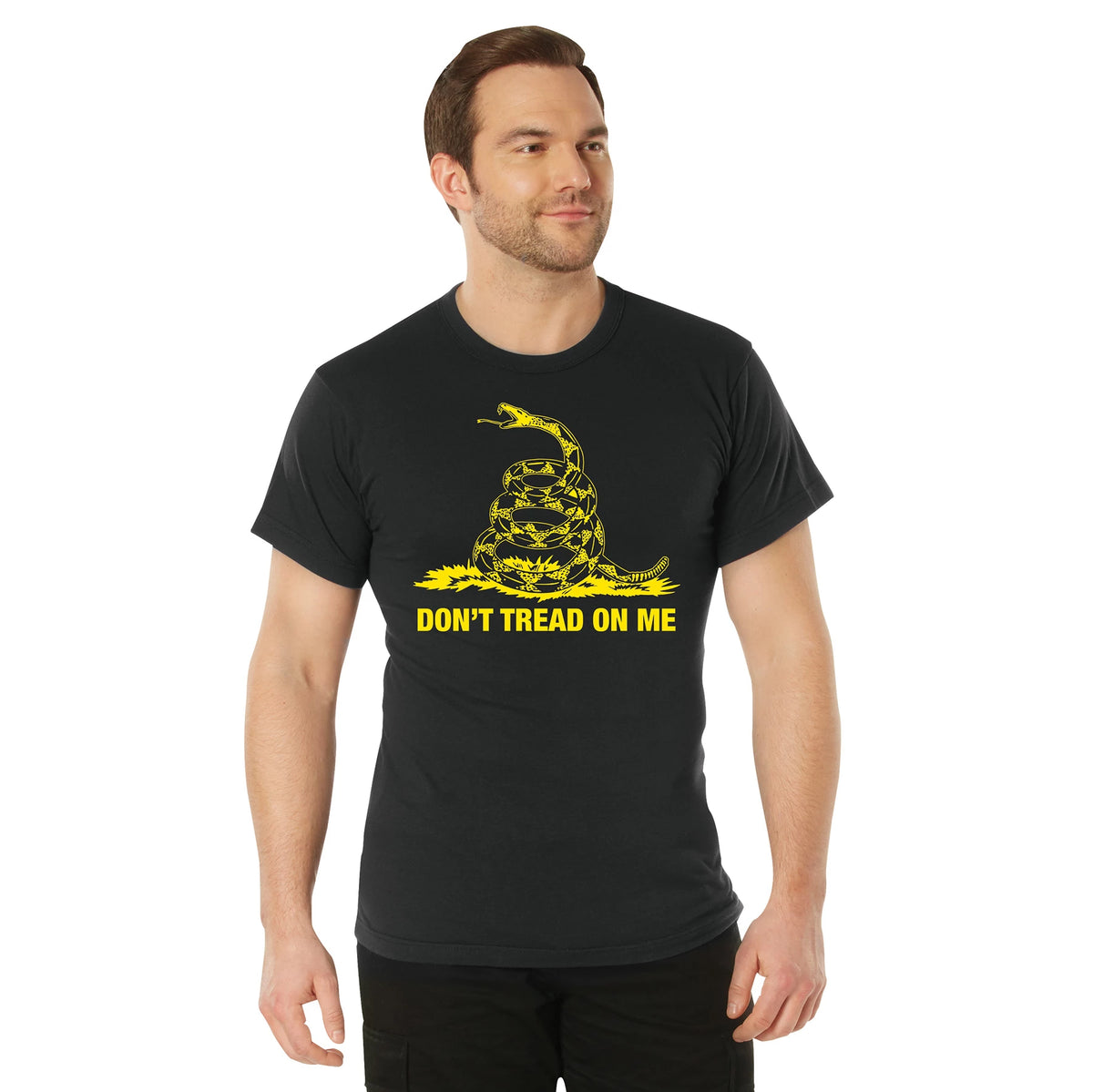 Rothco Don't Tread On Me T-Shirt - Rothco 61060-BK-XL