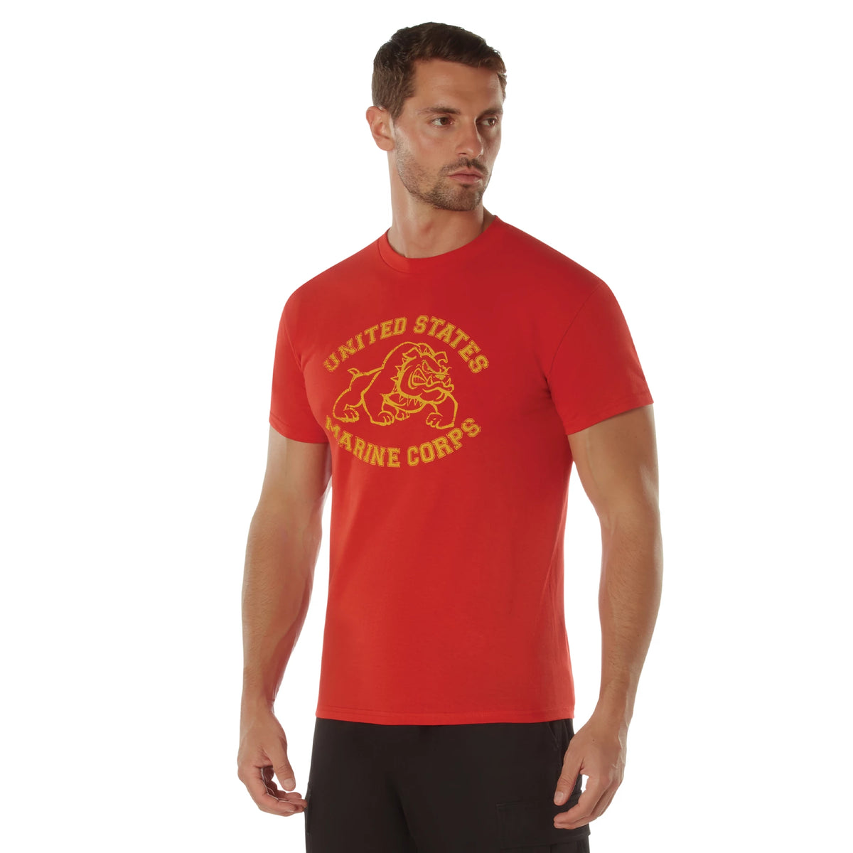 Rothco Vintage U.S. Marine Bulldog T-Shirt - Rothco 61163-L