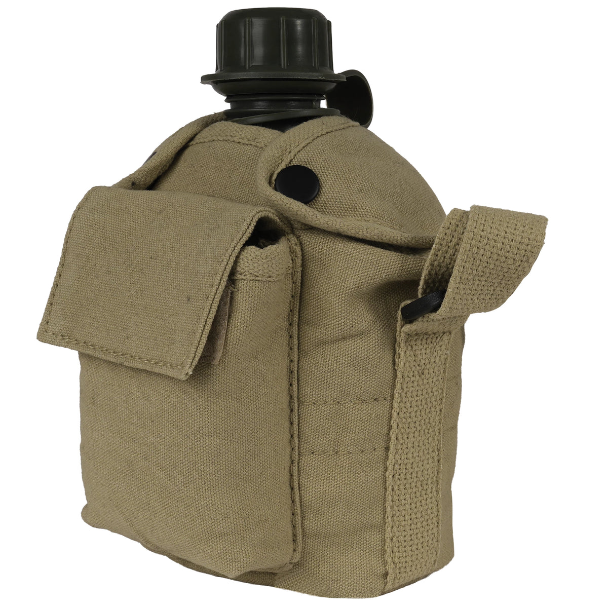Rothco Vintage Canvas Carry-All Canteen Cover With Shoulder Strap - Rothco 614-KH
