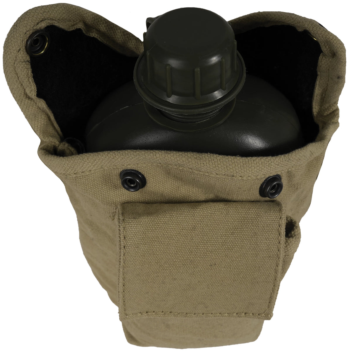 Rothco Vintage Canvas Carry-All Canteen Cover With Shoulder Strap - Rothco 614-KH