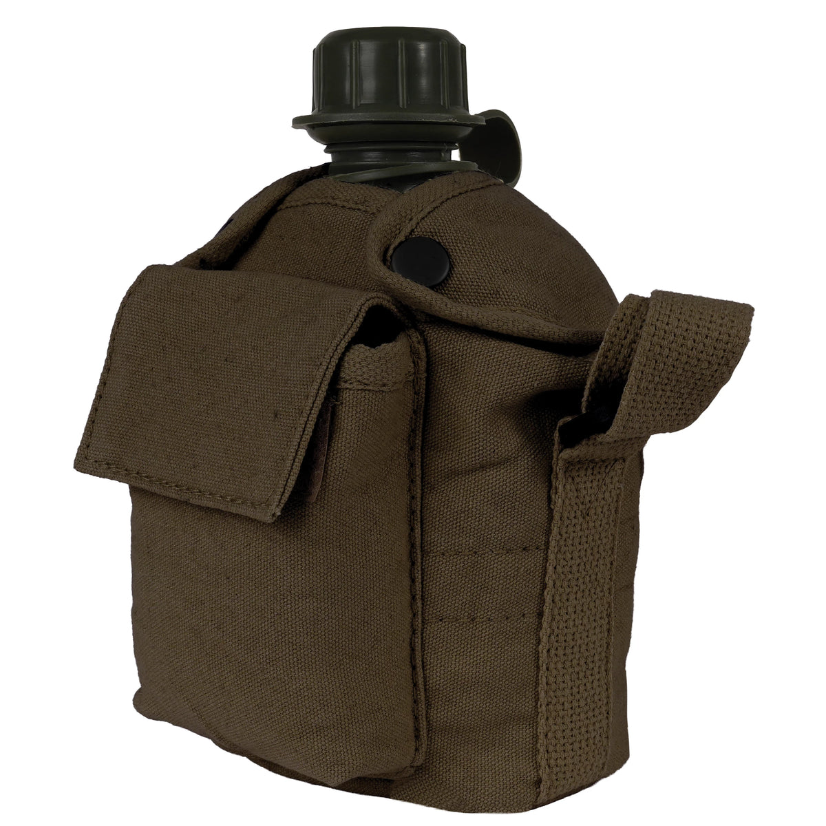Rothco Vintage Canvas Carry-All Canteen Cover With Shoulder Strap - Rothco 614-OD