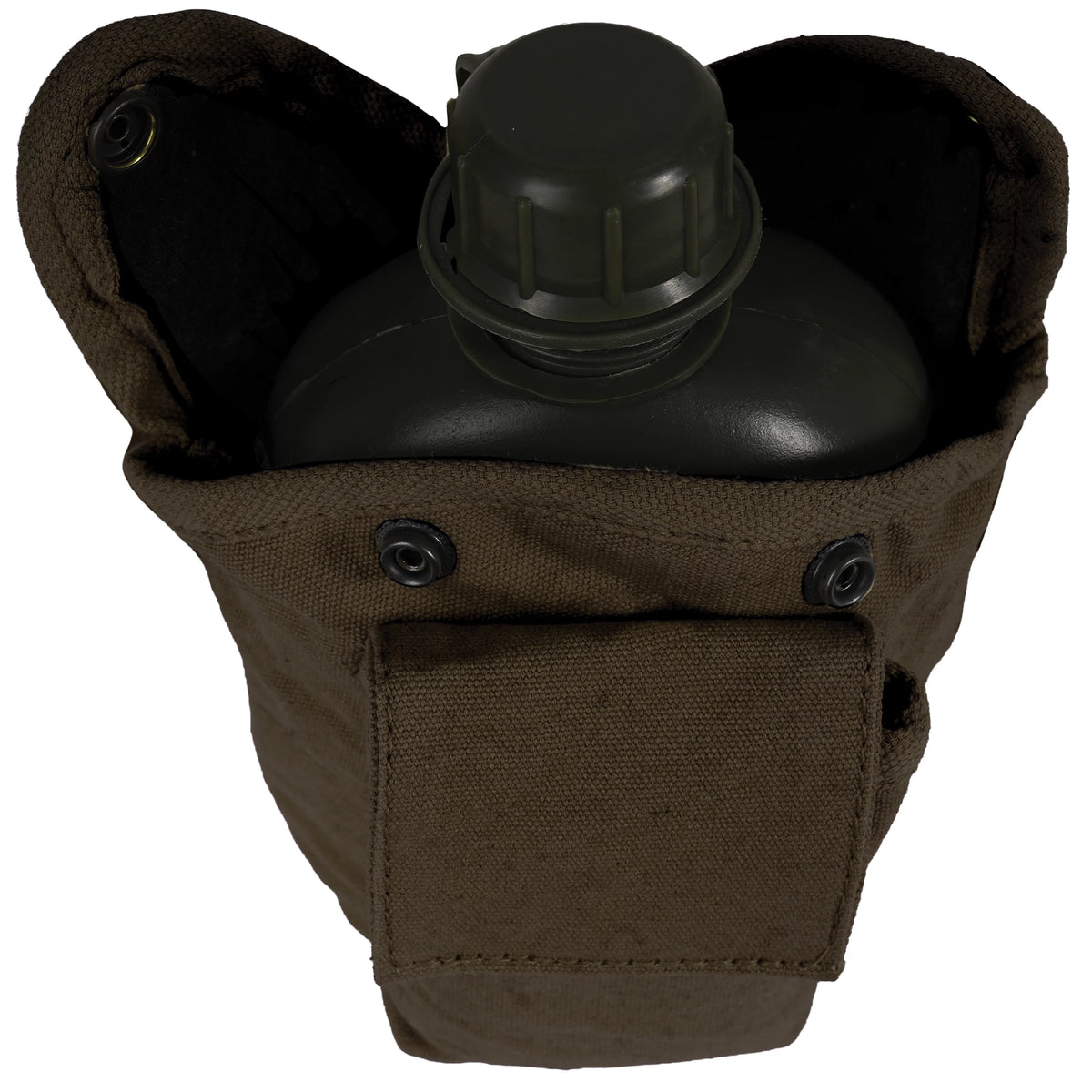 Rothco Vintage Canvas Carry-All Canteen Cover With Shoulder Strap - Rothco 614-OD