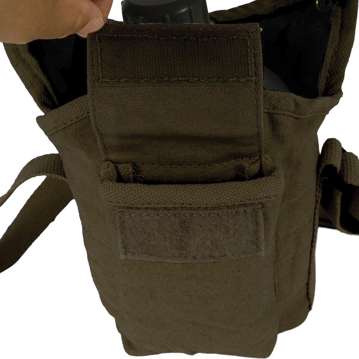 Rothco Vintage Canvas Carry-All Canteen Cover With Shoulder Strap - Rothco 614-OD
