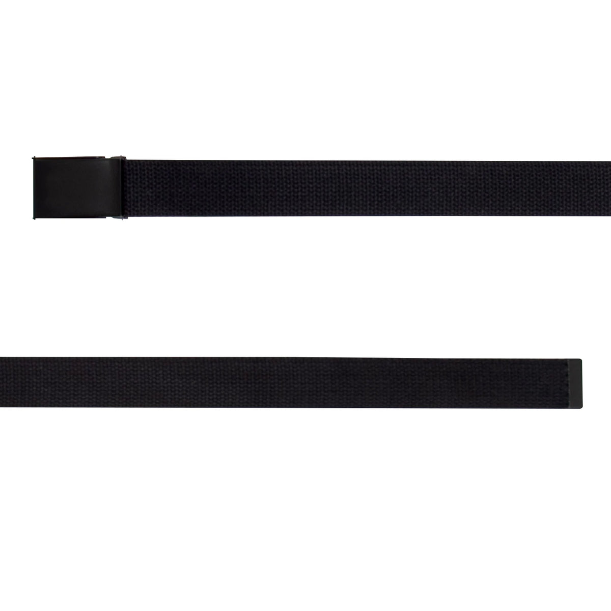 Rothco Web Belts With Flip Buckle - Black - Rothco 6170-BKBK