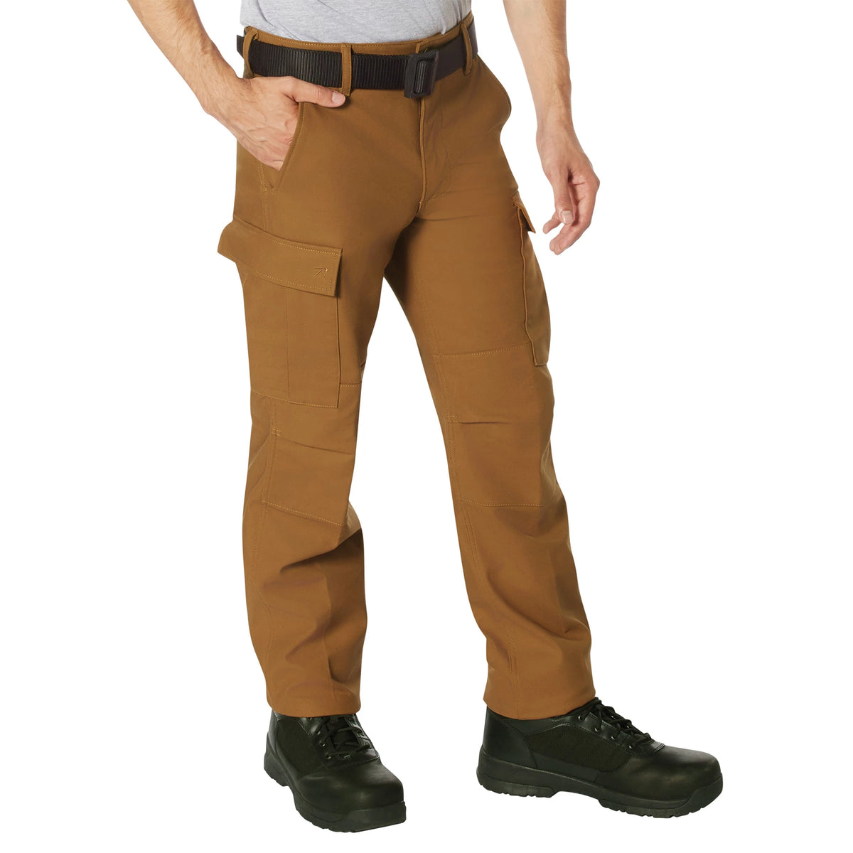 Rothco Active Flex Fleece Lined Canvas Work Pants - Rothco 62091-38