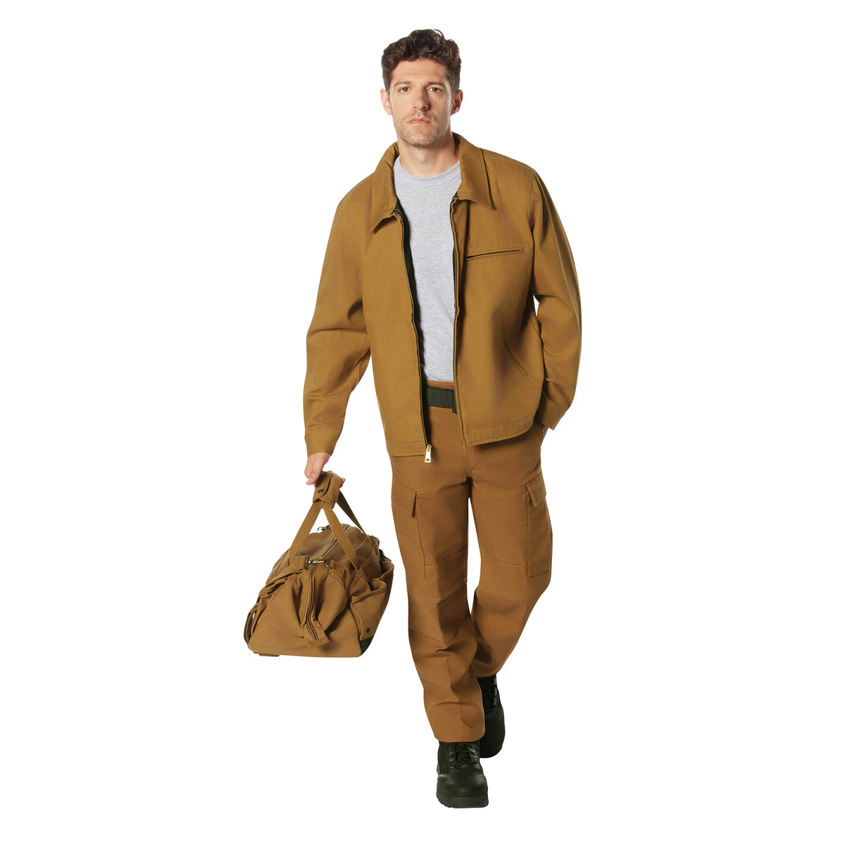 Rothco Active Flex Fleece Lined Canvas Work Pants - Rothco 62091-44