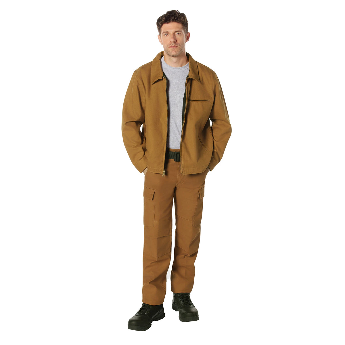 Rothco Active Flex Fleece Lined Canvas Work Pants - Rothco 62091-30