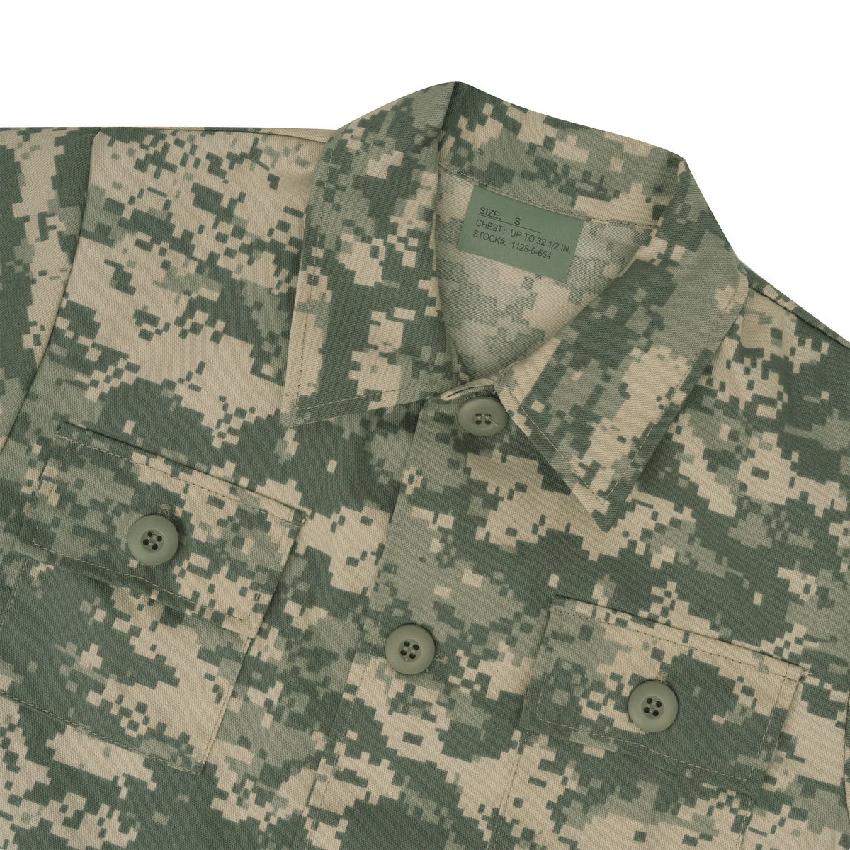 Rothco Kids Camo BDU Shirt - Rothco 66210-ACUD-M