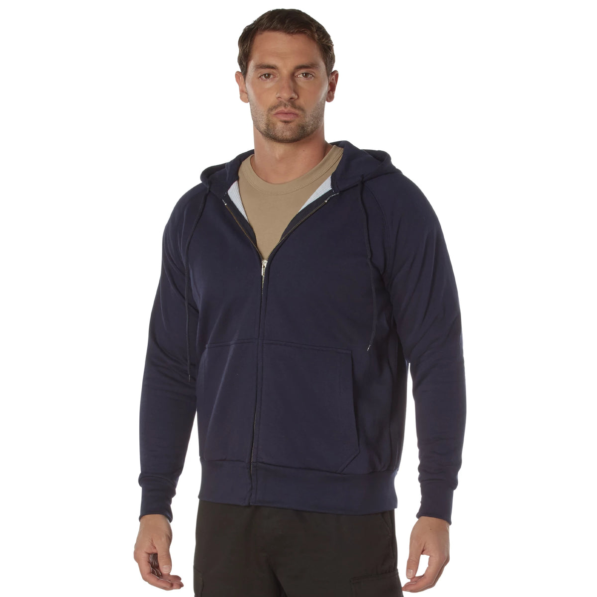 Rothco Thermal Lined Full-Zip Hoodie - Rothco 6261-NB-3XL