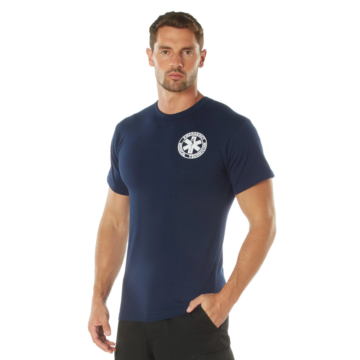Rothco 2-Sided EMT T-Shirt - Rothco 6337-NB-XL