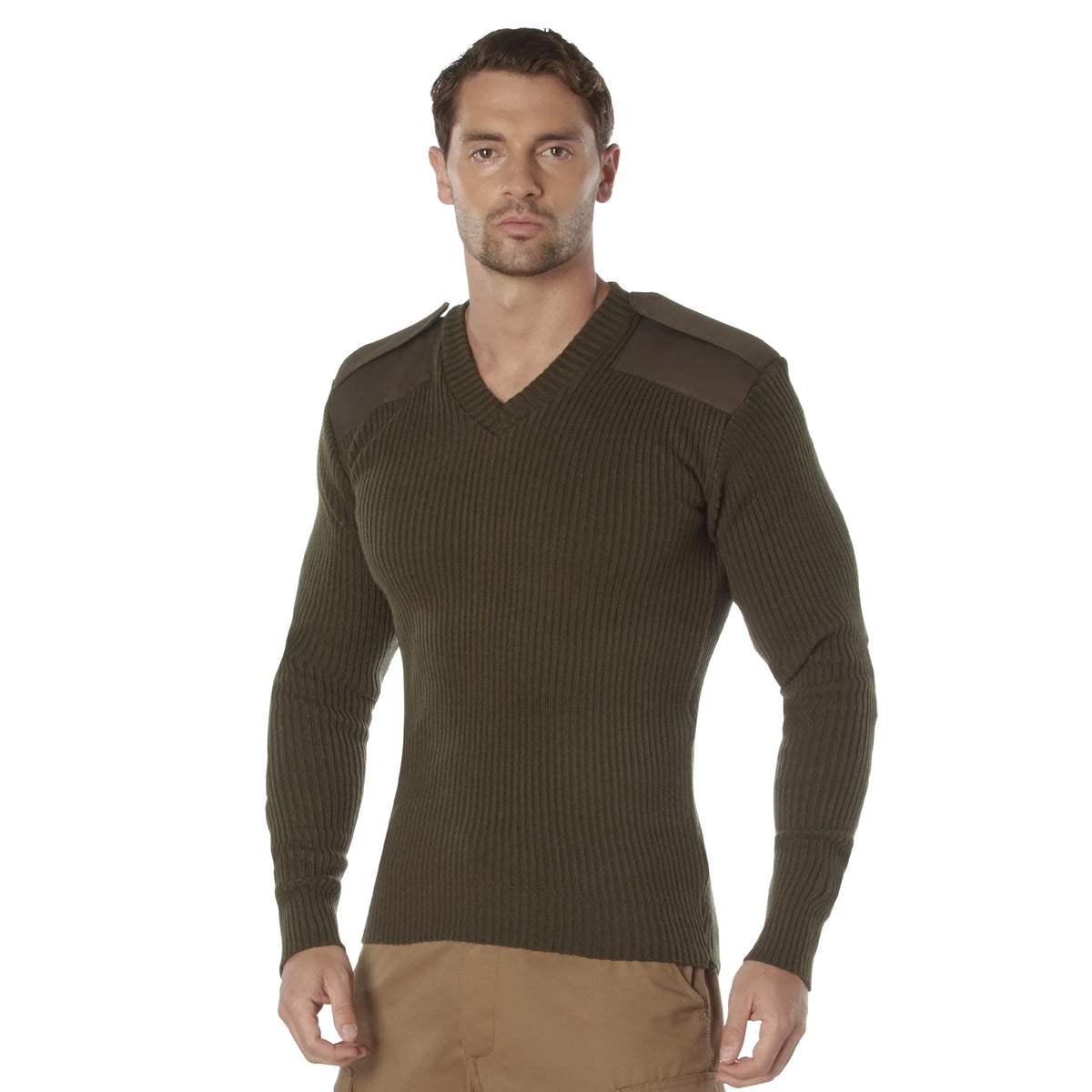 Rothco G.I. Style Acrylic V-Neck Sweater - Rothco 6346-OD-2XL