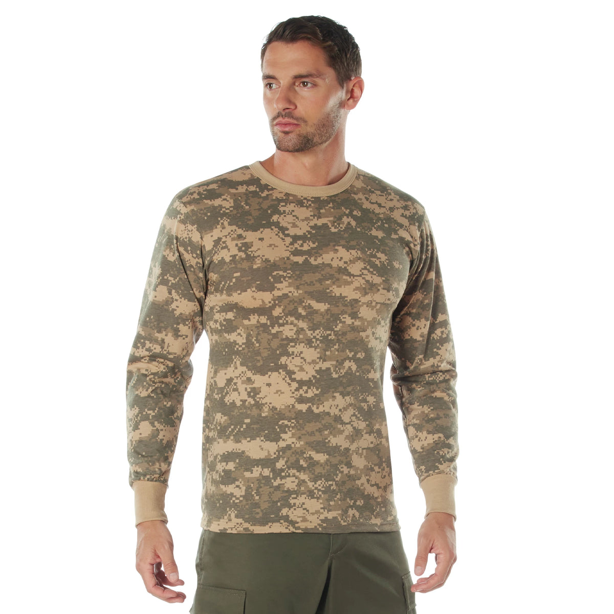 Rothco Long Sleeve Digital Camo T-Shirt - Rothco 6385-ACUD-L