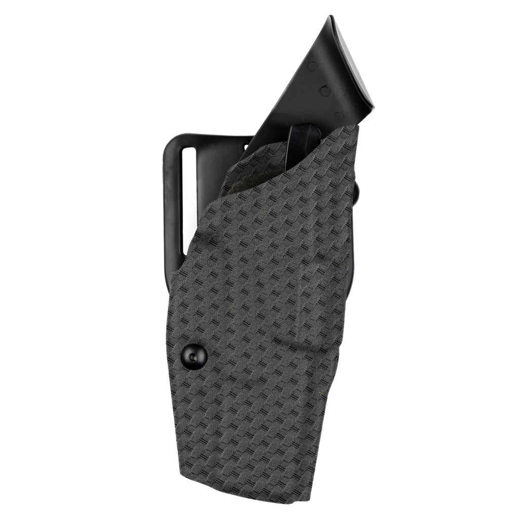 Safariland Model 6390 ALS Mid-Ride Level I Retention Duty Holster for Sig Sauer P320 9C w/ Light