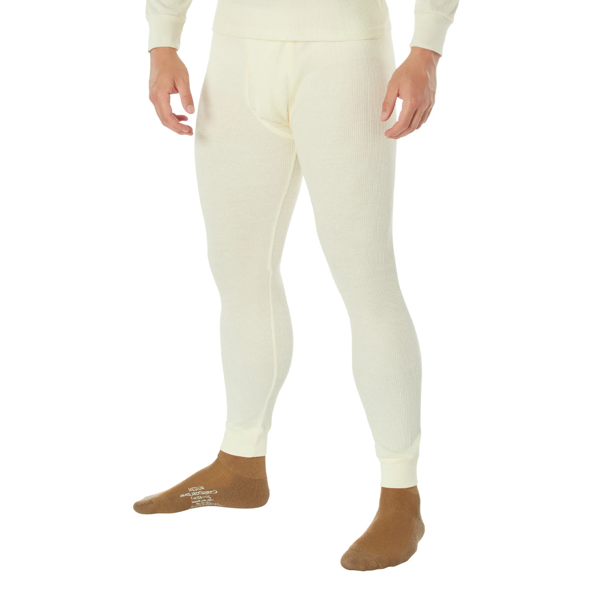 Rothco Thermal Knit Underwear Bottoms - Rothco 6454-NAT-S