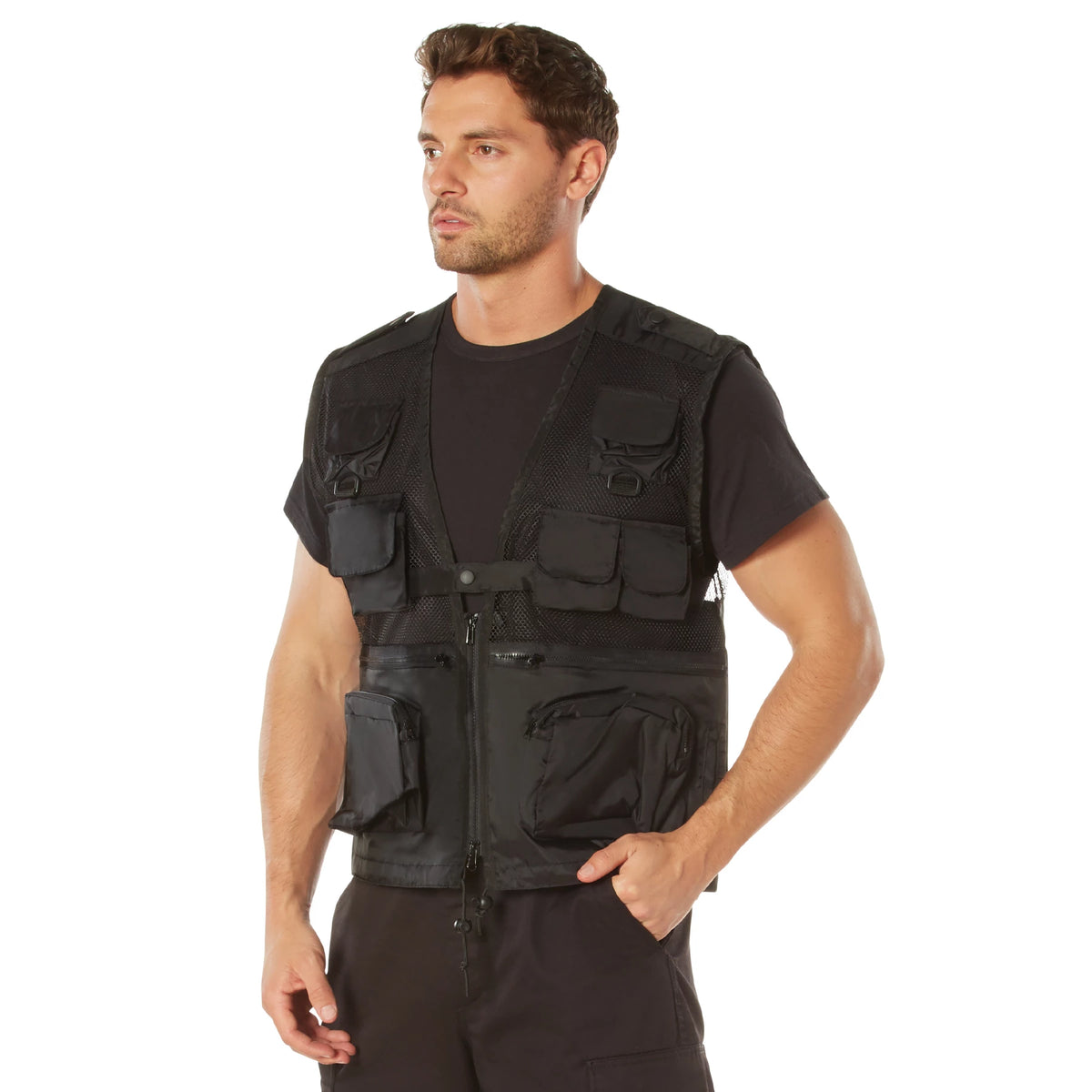 Rothco Tactical Recon Vest - Rothco 6484-BK-S
