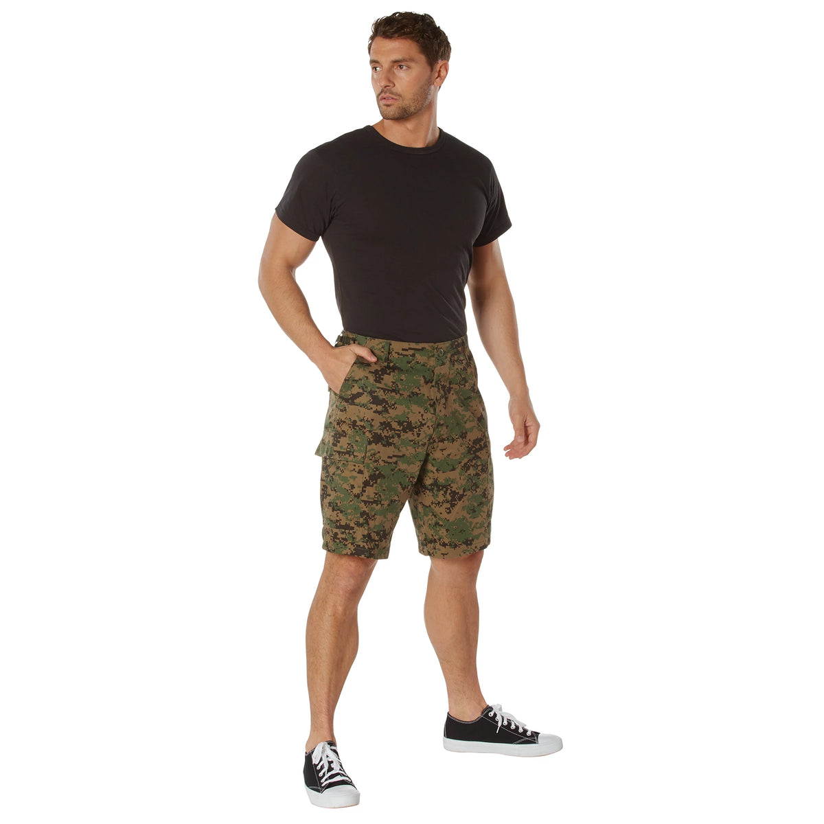 Rothco Camo BDU Shorts - Rothco 65412-WDC-S