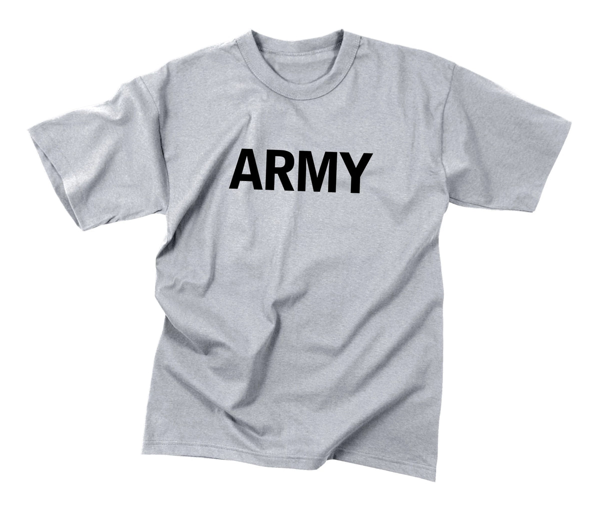 Rothco Kids Army Physical Training T-Shirt - Rothco 66080-GY-XS