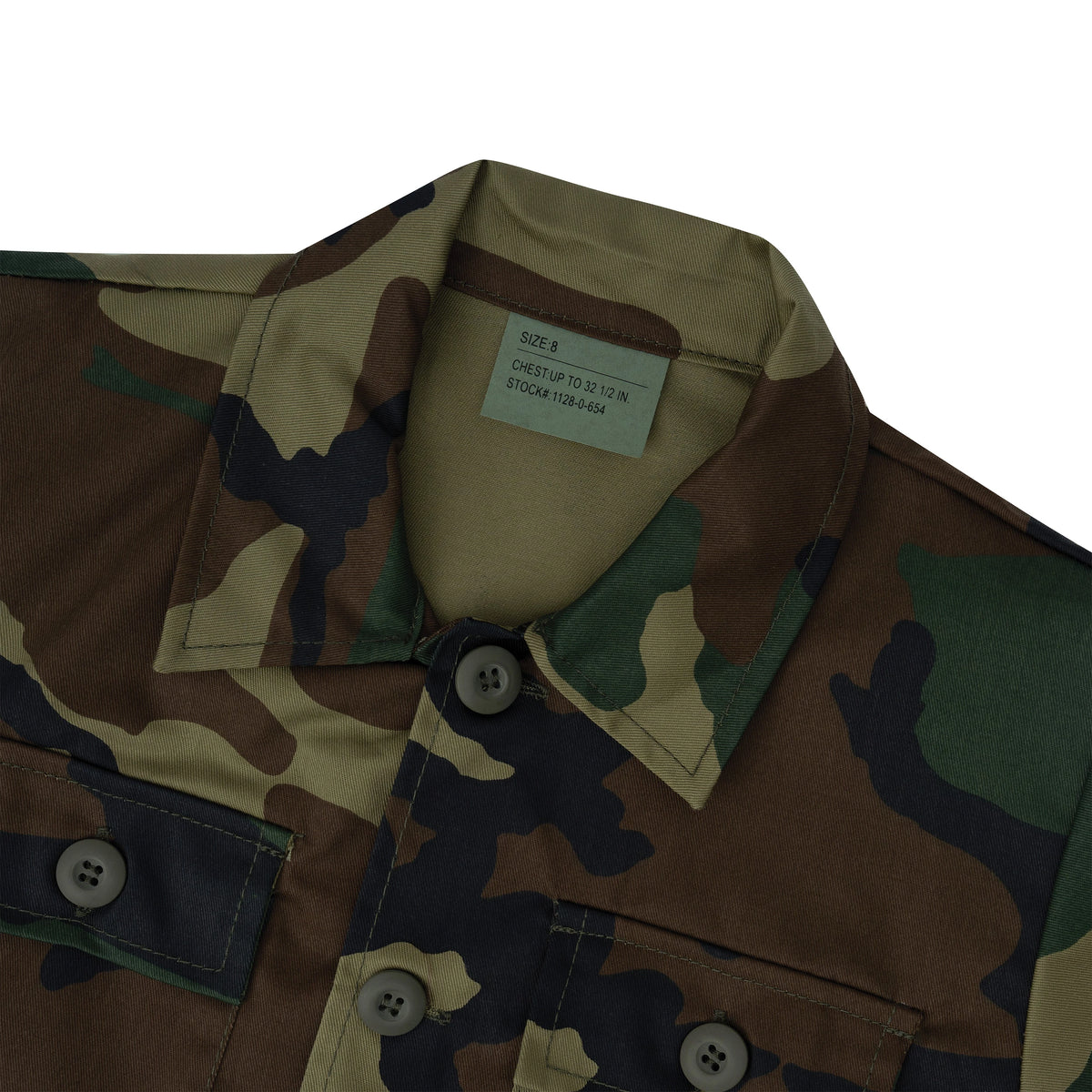 Rothco Kids Camo BDU Shirt - Rothco 66102-WC-2