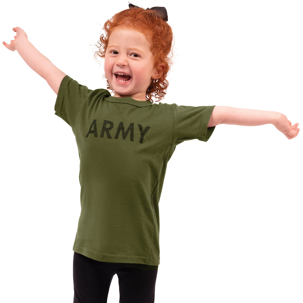 Rothco Kids Army Physical Training T-Shirt - Rothco 66136-OD-XS