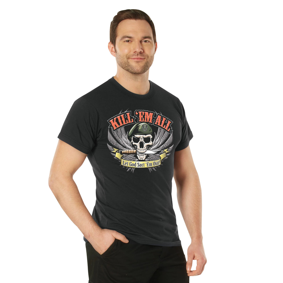 Rothco Kill 'Em All T-Shirt - Rothco 66160-S