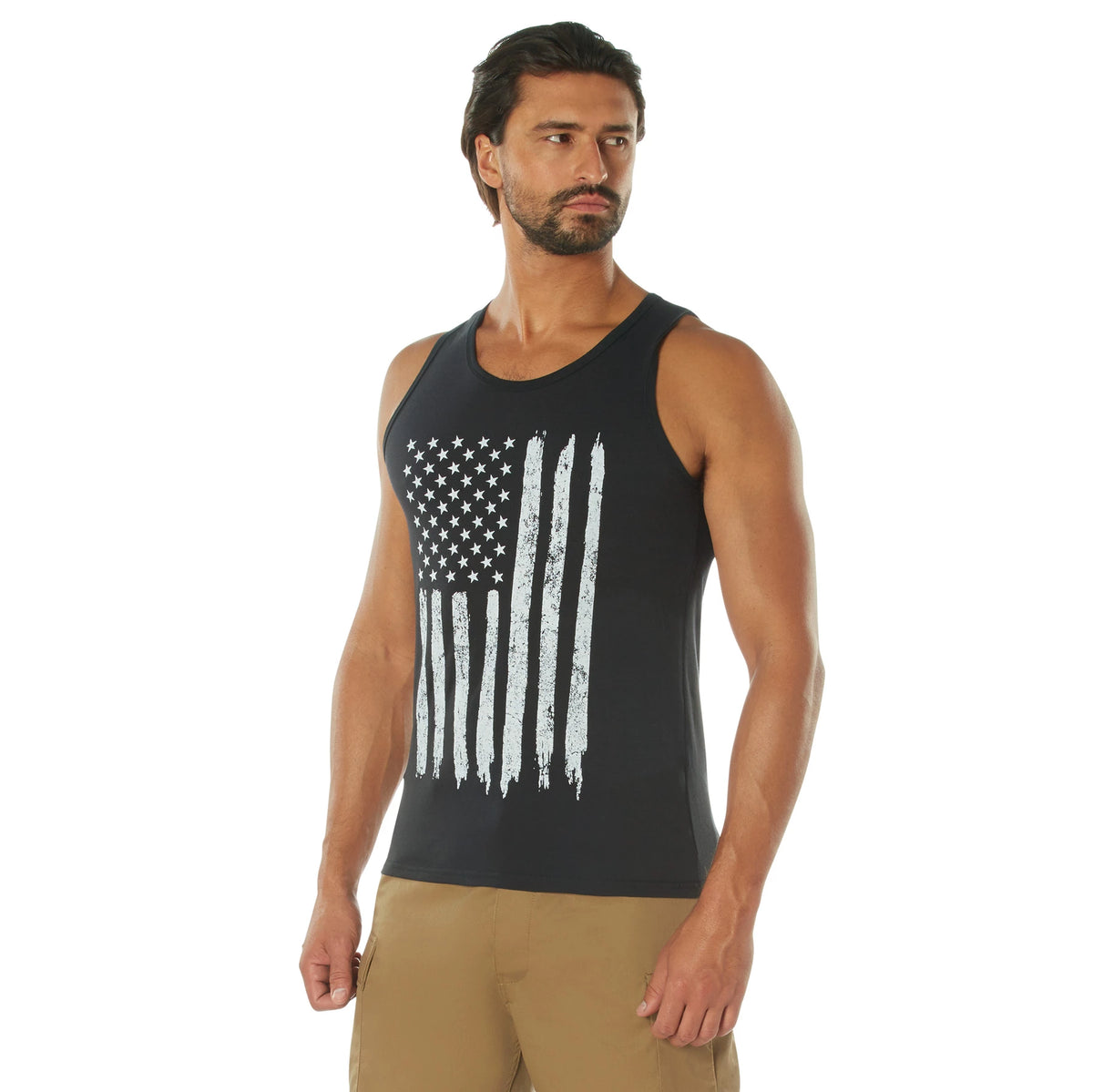 Rothco Distressed U.S. Flag Tank Top - Rothco 6623