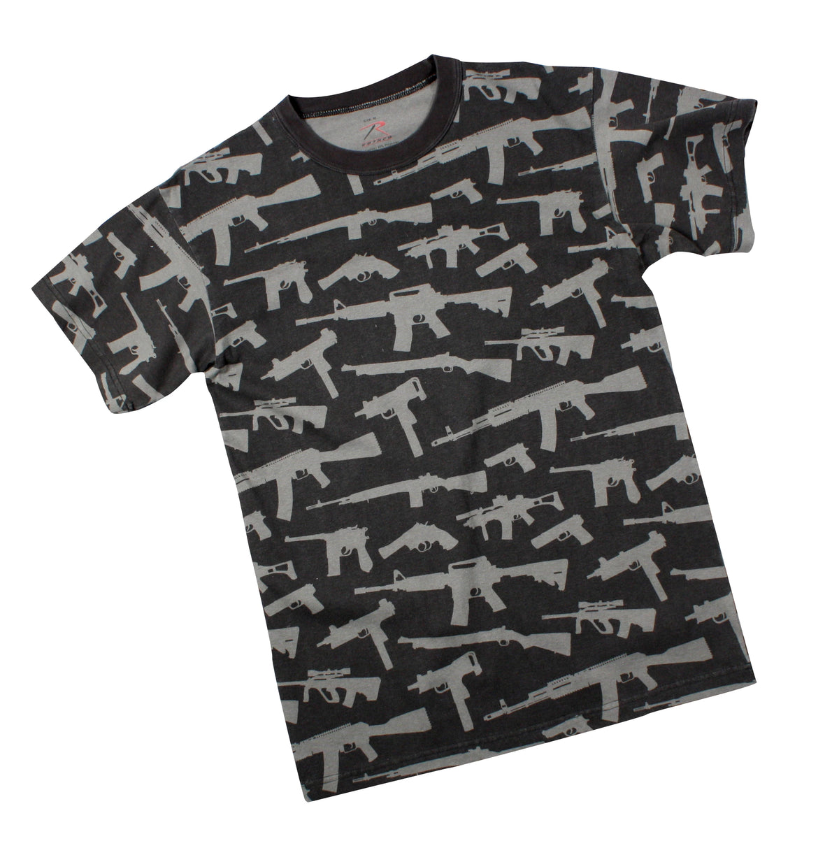 Rothco Vintage 'Guns' T-Shirt - Rothco 66350-BK-S