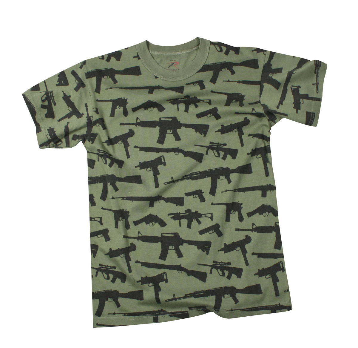 Rothco Vintage 'Guns' T-Shirt - Rothco 66360-OD-S