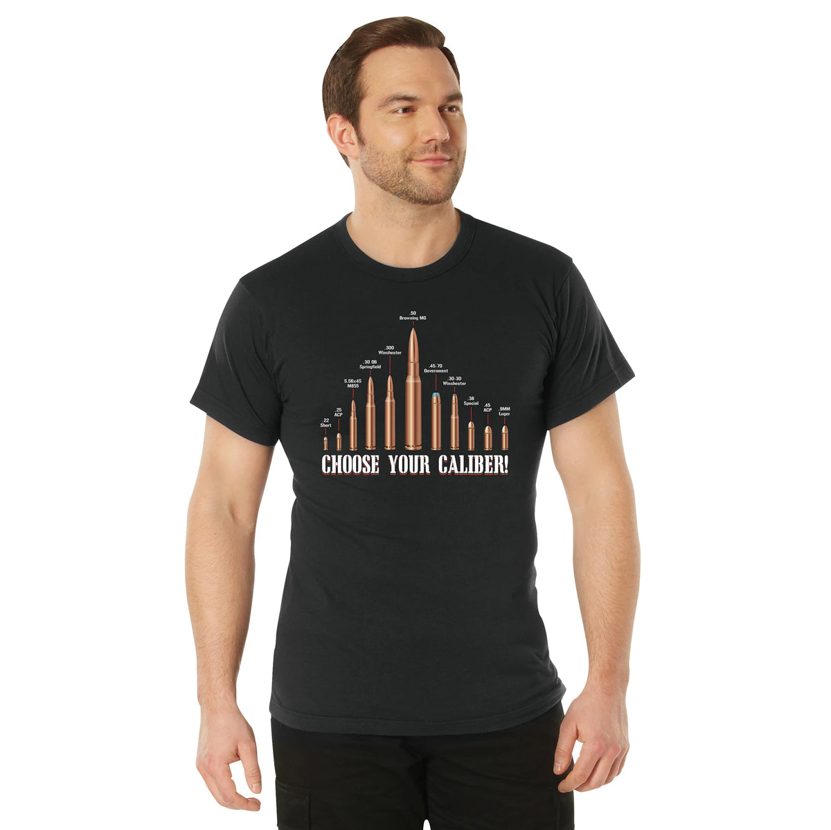 Rothco Vintage 'Choose Your Caliber' T-Shirt - Rothco 67380-S