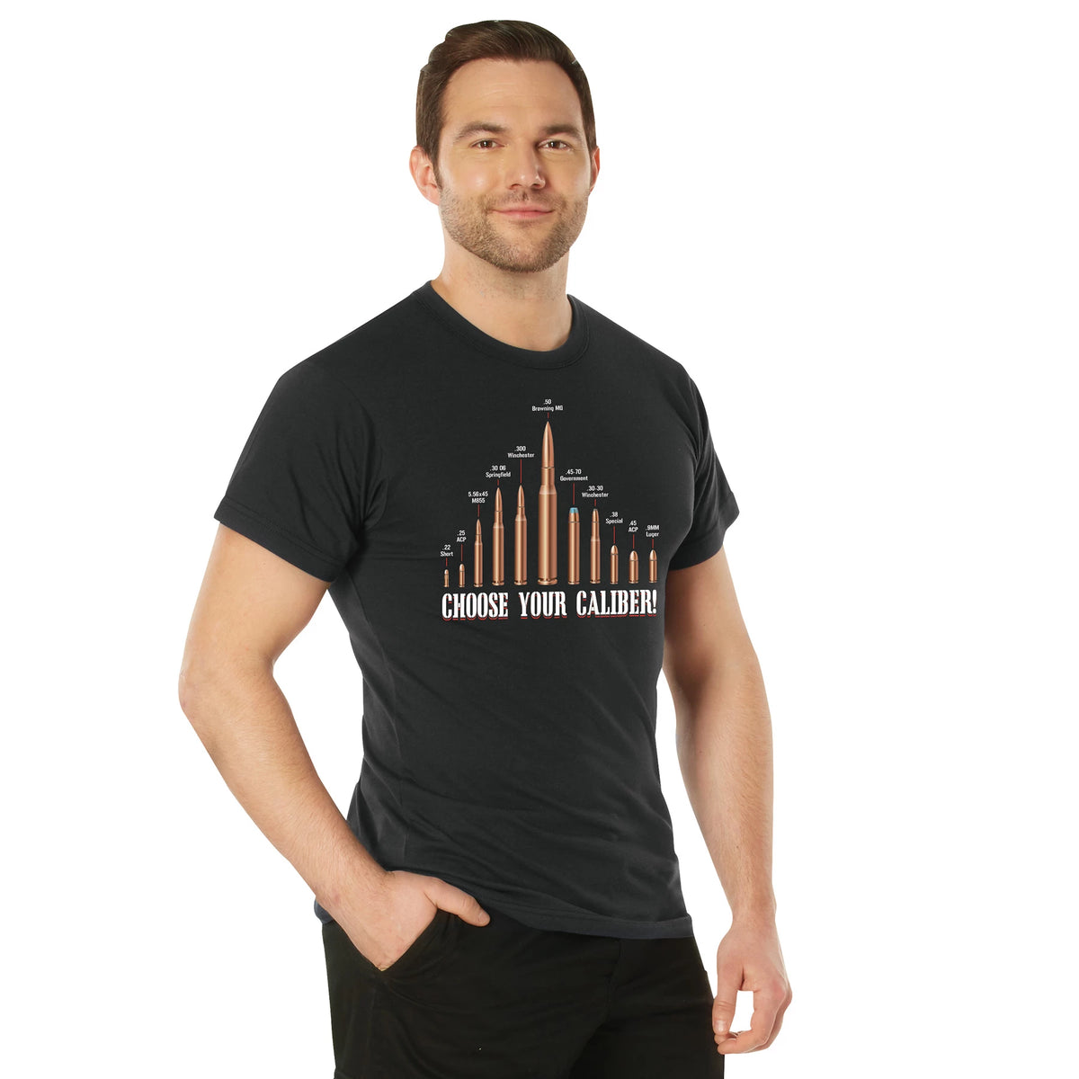 Rothco Vintage 'Choose Your Caliber' T-Shirt - Rothco 67380-S