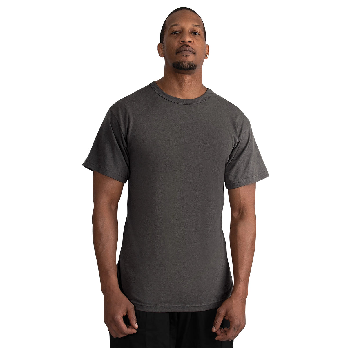 Rothco Solid Color T-Shirt with Cotton / Polyester Blend - Rothco 67630-SML