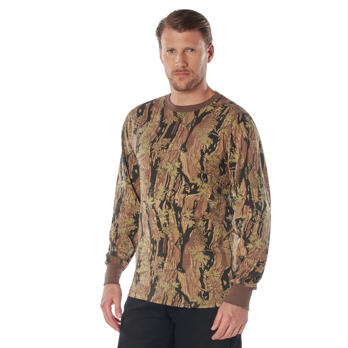 Rothco Long Sleeve Color Camo T-Shirt - Rothco 6770-SBC-M
