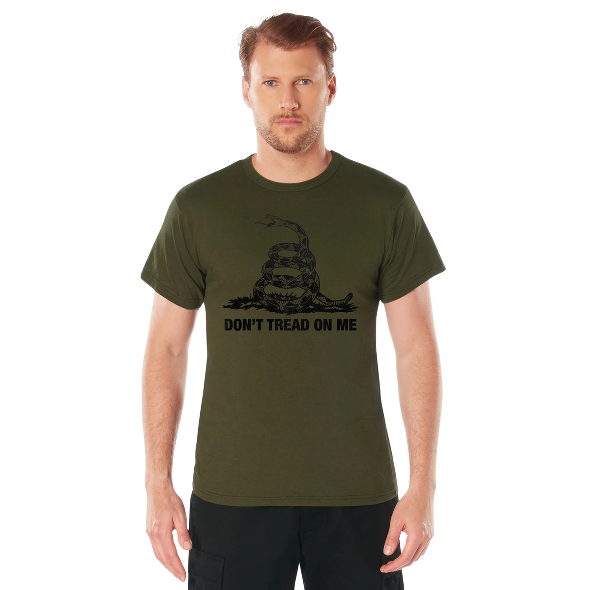 Rothco Don't Tread On Me T-Shirt - Rothco 67707-OD-XL