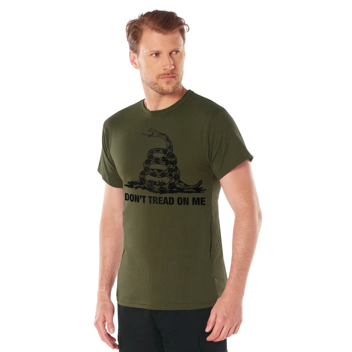 Rothco Don't Tread On Me T-Shirt - Rothco 67707-OD-S