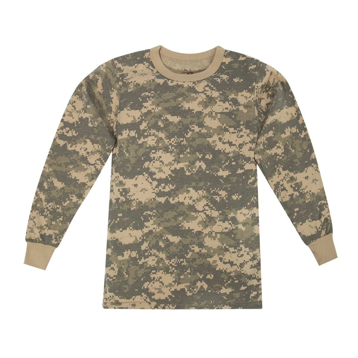 Rothco Kids Long Sleeve Camo T-Shirt - Rothco 6775-ACUD-S