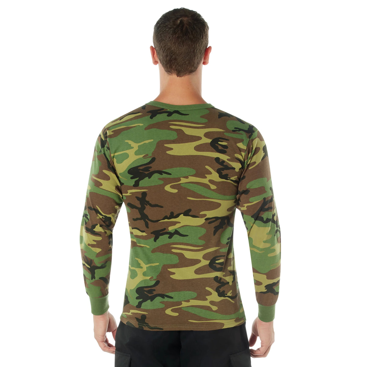 Rothco Long Sleeve Color Camo T-Shirt - Rothco 6778-WC-L