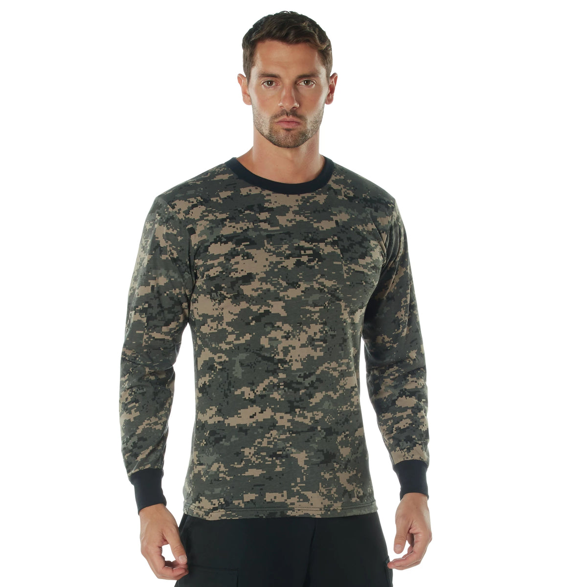 Rothco Long Sleeve Digital Camo T-Shirt - Rothco 67780-SUD-M