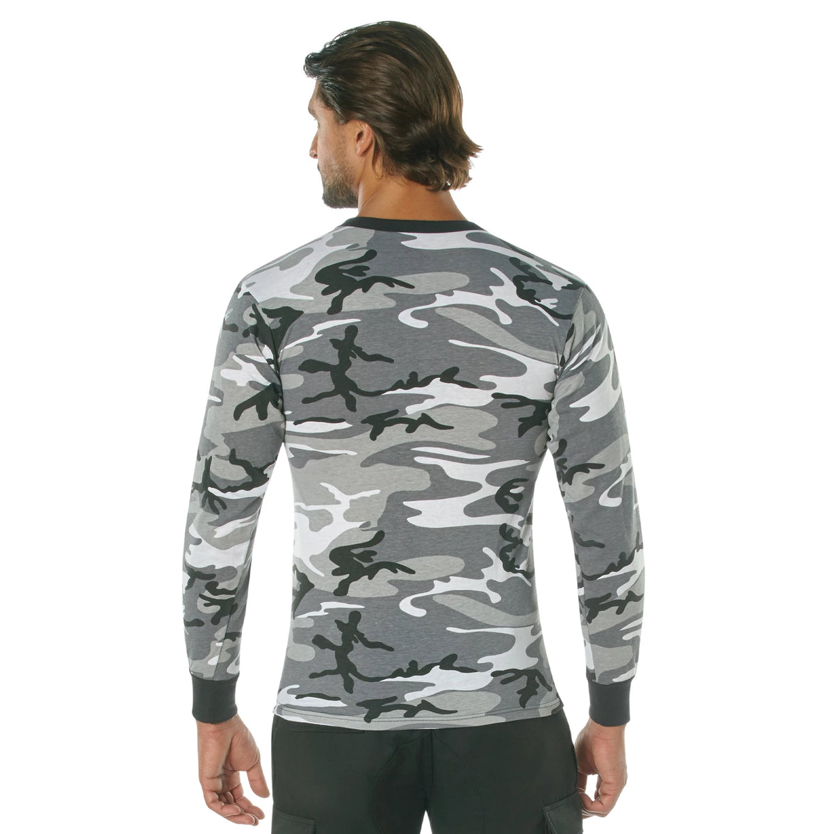 Rothco Long Sleeve Color Camo T-Shirt - Rothco 67790-CC-S
