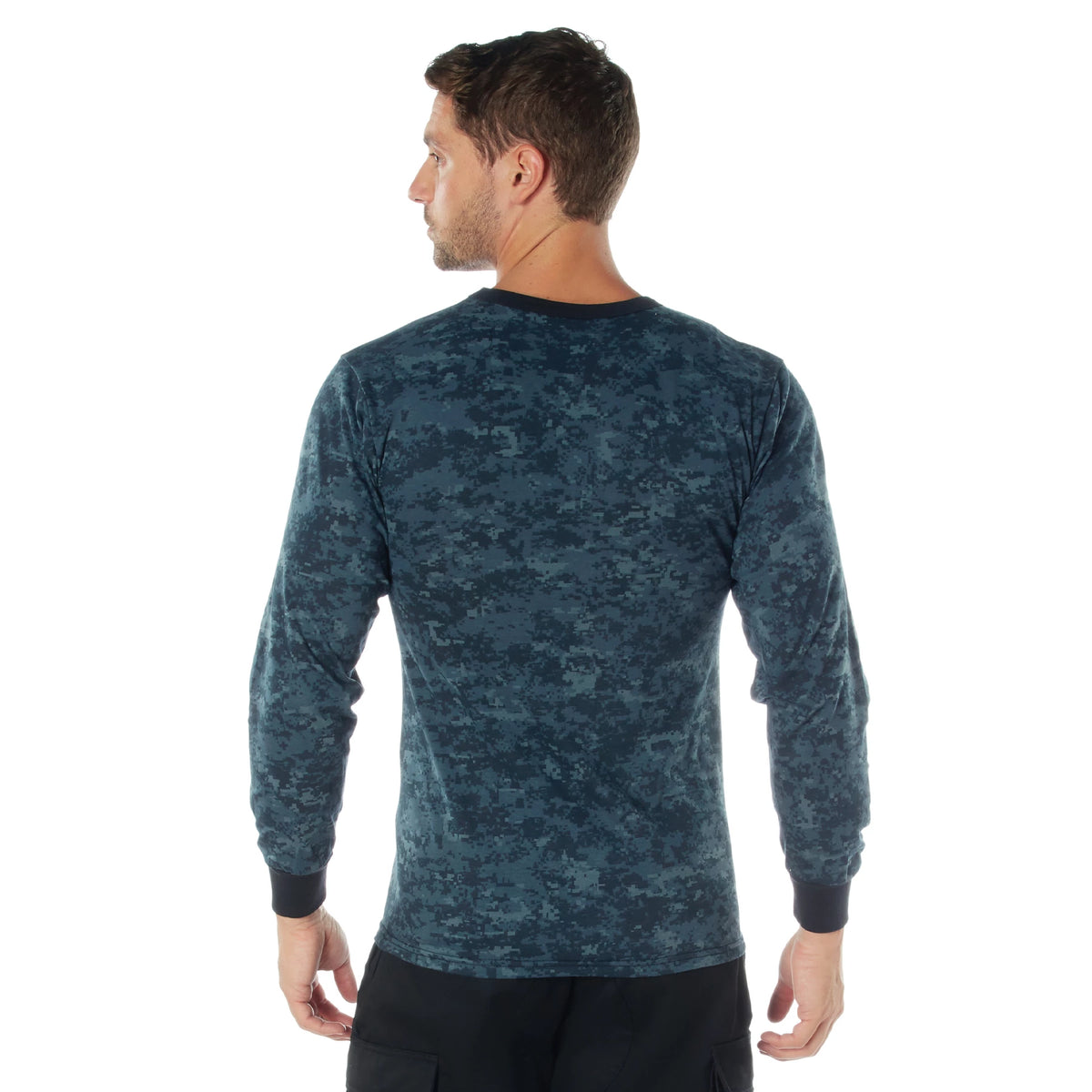 Rothco Long Sleeve Digital Camo T-Shirt - Rothco 68947-MDC-S