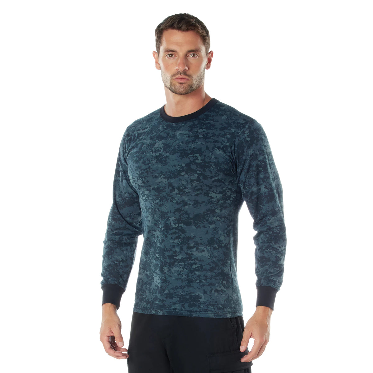 Rothco Long Sleeve Digital Camo T-Shirt - Rothco 68947-MDC-S