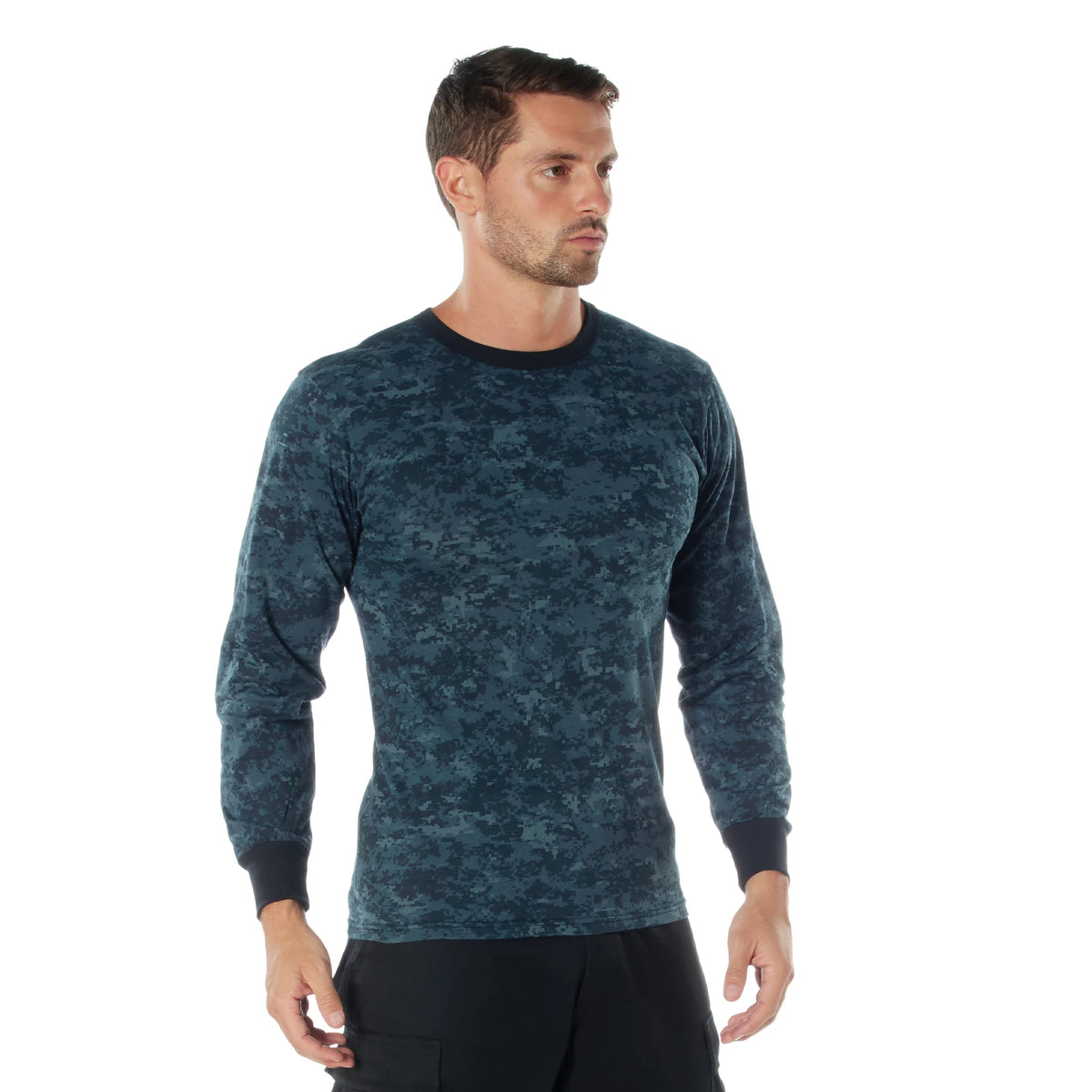 Rothco Long Sleeve Digital Camo T-Shirt - Rothco 68947-MDC-S