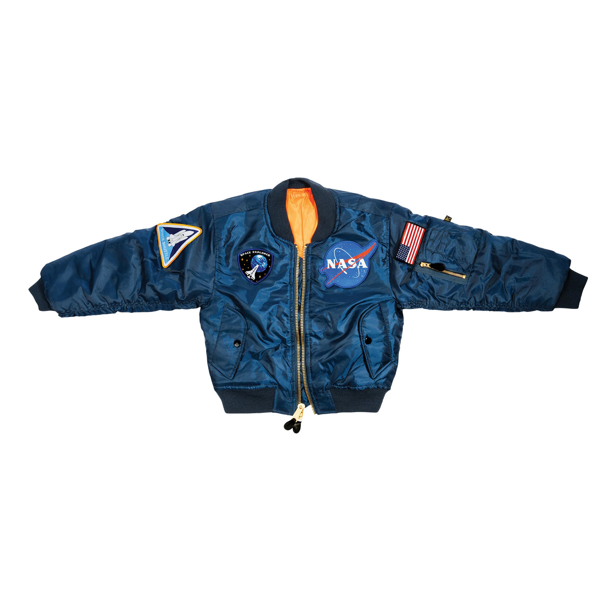 Rothco Kids NASA MA-1 Flight Jacket - Rothco 7063-NB-XL