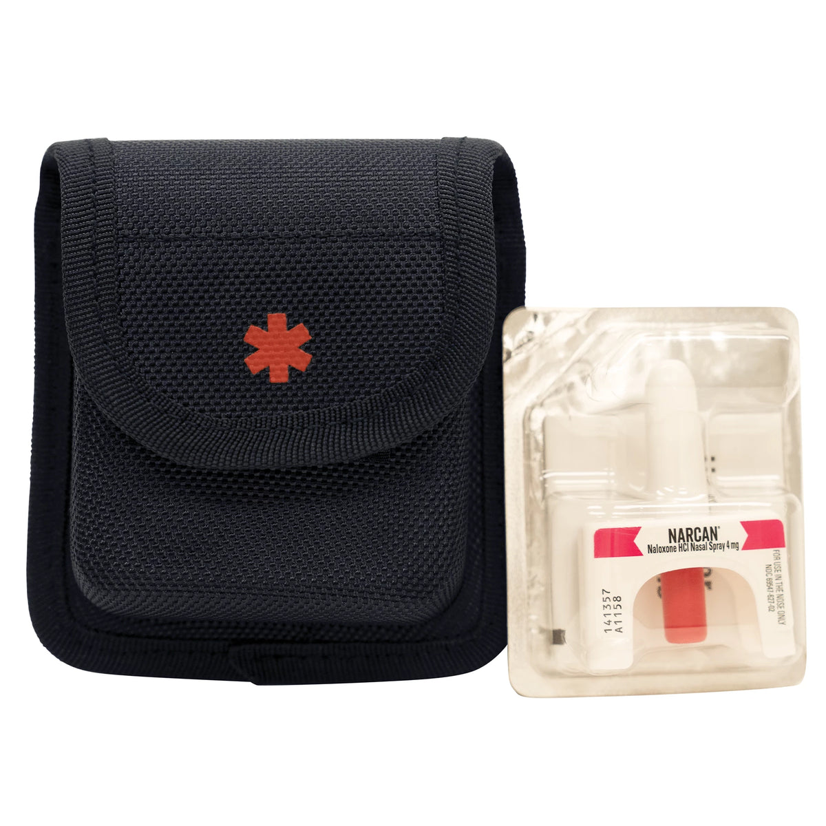 Rothco MOLLE Narcan Nasal Spray Pouch - Rothco 70640-BLACK
