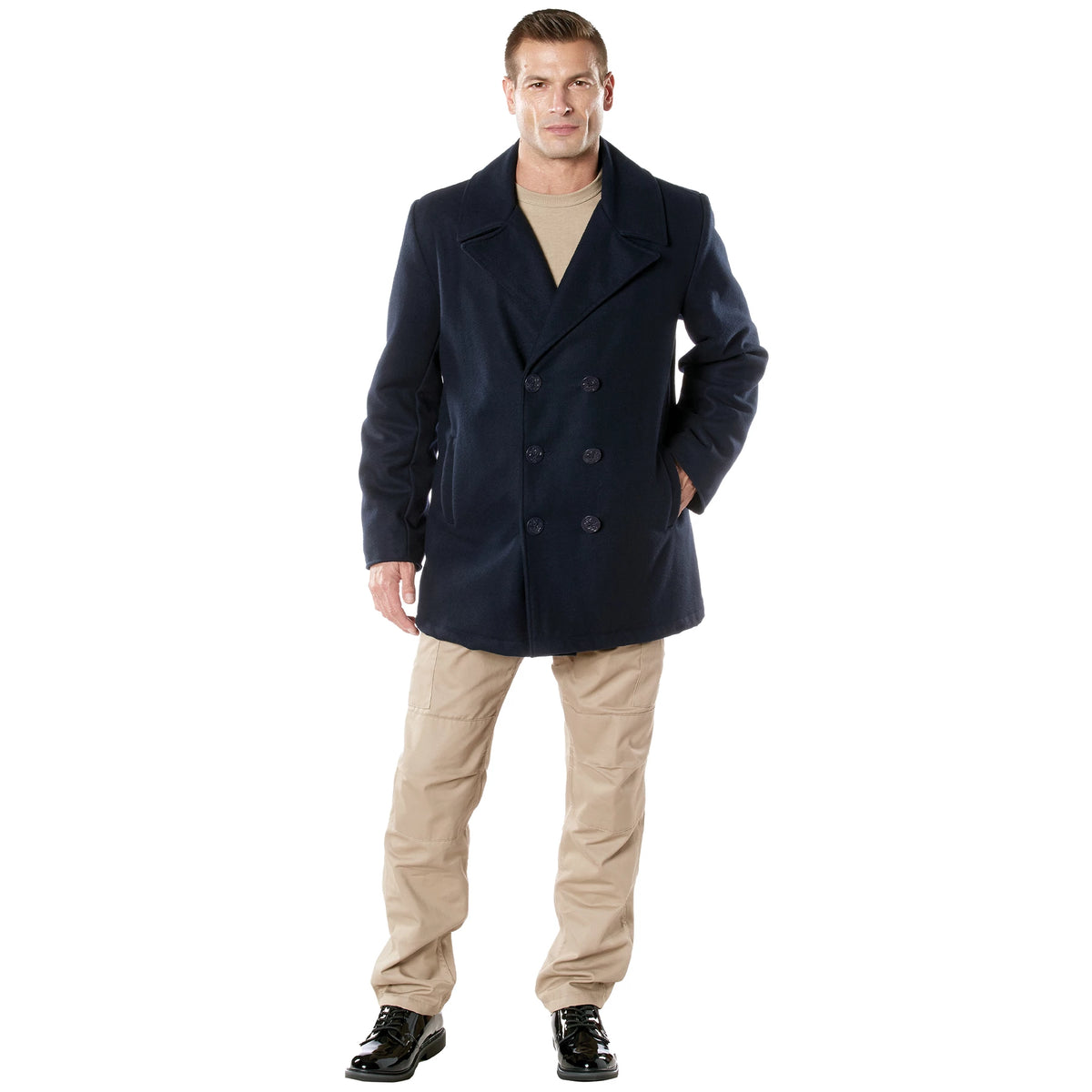 Rothco Naval Heritage Pea Coat - Rothco 71030-SML