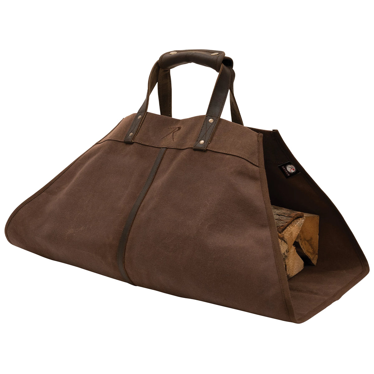 Rothco Backwoods Waxed Canvas Log Carrier - Rothco 71082-EBN