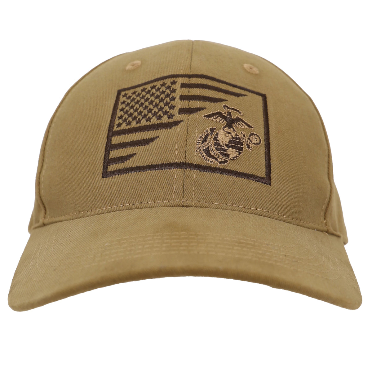 Rothco USMC Eagle, Globe and Anchor / US Flag Low Pro Cap - Rothco 7185