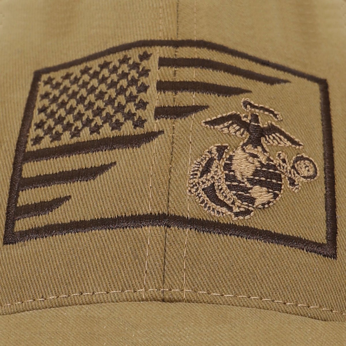 Rothco USMC Eagle, Globe and Anchor / US Flag Low Pro Cap - Rothco 7185