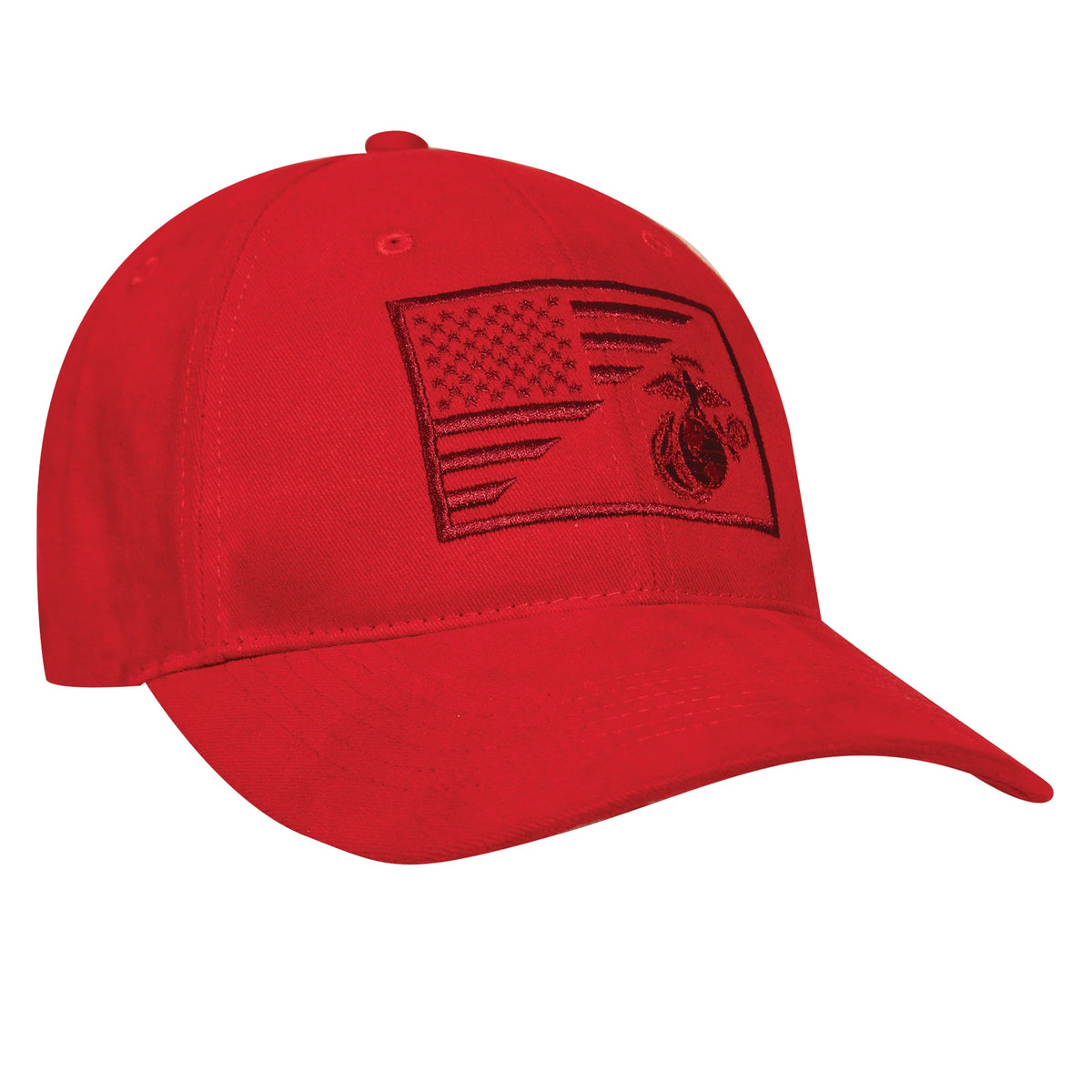 Rothco USMC Eagle, Globe and Anchor / US Flag Low Pro Cap - Rothco 71850