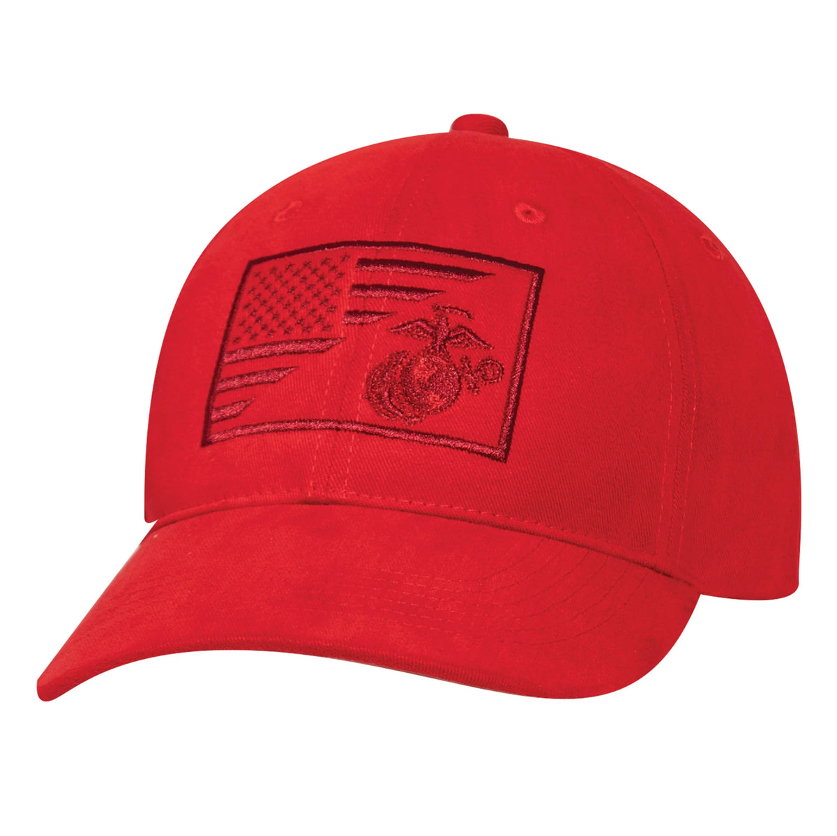 Rothco USMC Eagle, Globe and Anchor / US Flag Low Pro Cap - Rothco 71850